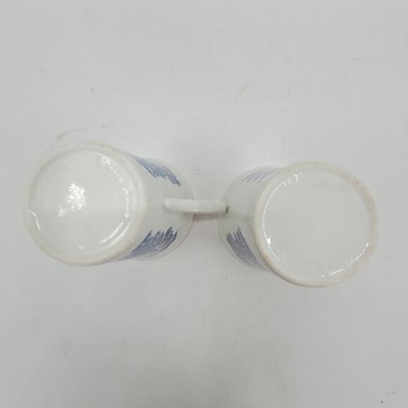 Staffordshire Vintage Liberty Blue 1776 U.S. Revolution Transferware 2 Mugs - Picture 9 of 10